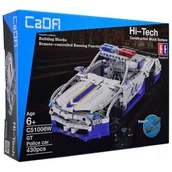 Zabawki zdalnie sterowane - Double Eagle Cada Cada C51006W Klocki Auto policyjne Policja RC Radiowóz 430 elem. zdalnie sterowany C51006W - miniaturka - grafika 1