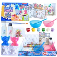 Zabawki sensoryczne - Zestaw do Robienia Gniotków Lilo i Stich Żele Formy Ozdoby Stitch 160 El. - miniaturka - grafika 1