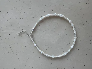 Bransoleta na kostkę HAVANA no. 1 srebro - Bransoletki - miniaturka - grafika 1