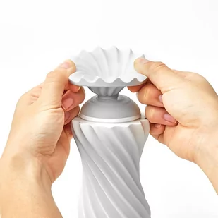 Tenga Flex masturbator Silky White E26304 - Masturbatory - miniaturka - grafika 2