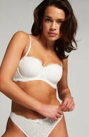 Biustonosze - Hunkemöller Biustonosz usztywniany z fiszbinami Marine Biały - miniaturka - grafika 1