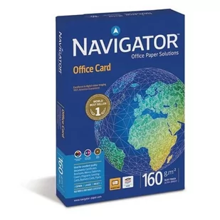 Papier ksero biały A4/160 klasa A+ CIE169 Navigator Office Card - Papier do drukarek - miniaturka - grafika 1