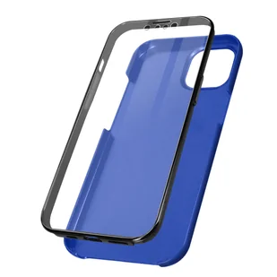 Etui 360° do iPhone'a 13 Pro Elastyczny przód i sztywny tył — niebieski - Etui i futerały do telefonów - miniaturka - grafika 1