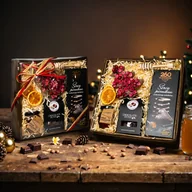 Zestawy upominkowe - Kosz prezentowy, świąteczny - "Vincenzo" - miniaturka - grafika 1