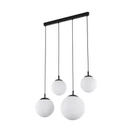 Lampy sufitowe - Prosta lampa wisząca nad stół w kuchni TK 4790 z serii ESME WHITE - miniaturka - grafika 1