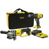 Zestawy elektronarzędzi - Wiertarko-wkrętarka STANLEY SFMCK471D2S  - miniaturka - grafika 1