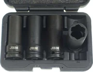 Narzędzia samochodowe - JBM Nasadki wykrętaki 17-22 mm, 4 szt. D.53197 - miniaturka - grafika 1