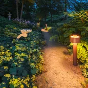 Lampy ogrodowe - SLV Photoni 75, kolor rdzawy, aluminium, wysokość 75 cm - miniaturka - grafika 1