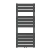 Grzejniki łazienkowe - Rebison Grzejnik łazienkowy Mila 1200x500 antracyt, Szerokość - 500 mm - miniaturka - grafika 1