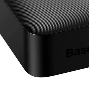 Powerbank Baseus Bipow 20000mAh, 2xUSB, USB-C, 20W (czarny) - Powerbanki - miniaturka - grafika 4