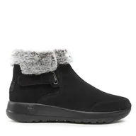 Botki damskie - Botki Skechers On-The-Go Joy 144041/BKGY Czarny - miniaturka - grafika 1