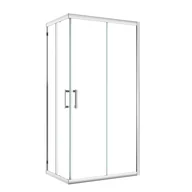 Kabiny prysznicowe - Kabina prysznicowa prostokątna Easy 100 x 70 x 190 cm chrom Sensea - miniaturka - grafika 1