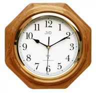 Zegary - Zegar ścienny JVD NR7172.4 Drewniany DCF77 - miniaturka - grafika 1