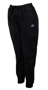 Champion Spodnie Dresowe Damskie Czarne 115486 L - Spodnie damskie - miniaturka - grafika 1