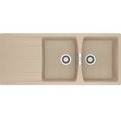 Zlewozmywaki - Zlewozmywak fragranitowy FRANKE Centro CNG 621-116 Beżowy 114.0710.231 - miniaturka - grafika 1