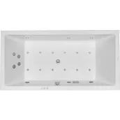 Wanny z hydromasażem - DURAVIT 760052000CP1000 DURAVIT 760052000CP1000 Wanna z hydrom Starck 1800x900mm 2 ukosne oparcia - miniaturka - grafika 1