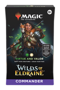 Gry planszowe - MTG: Wilds of Eldraine - Commander Deck Virtue and Valor - miniaturka - grafika 1