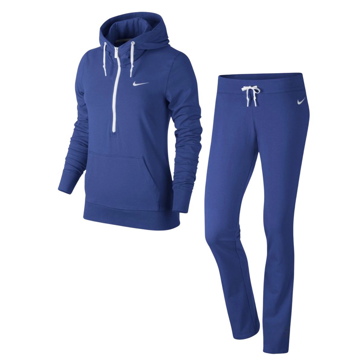 Damski Komplet Dresowy Niebieski Nike L