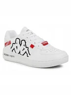 Sneakersy damskie - Kappa Sneakersy 242881 White/Black 1011 - miniaturka - grafika 1