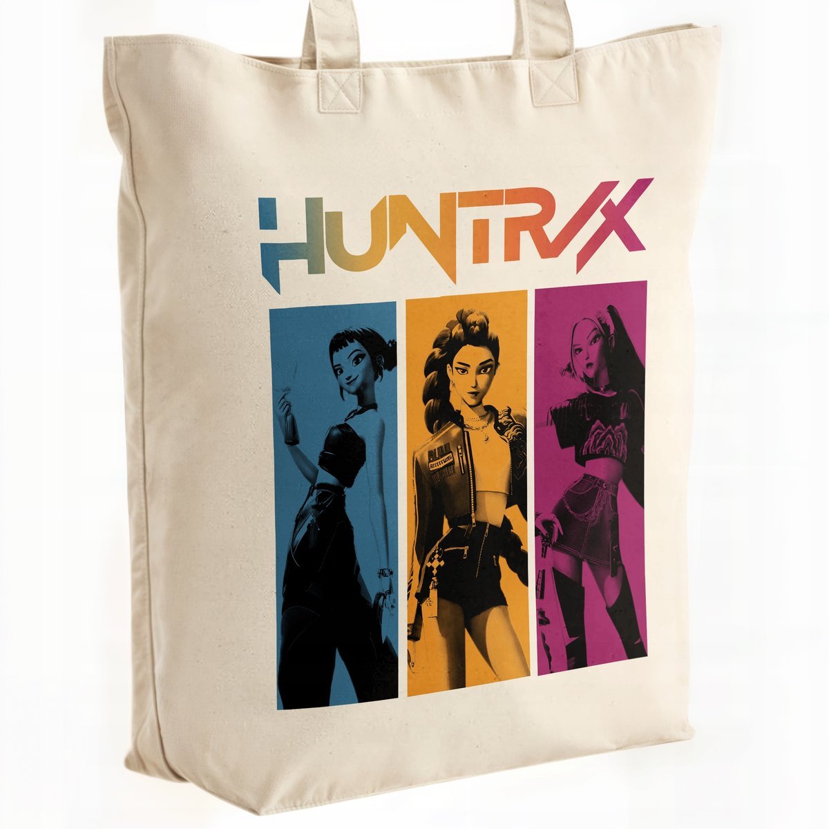 Torba bawełniana premium KPopowe Łowczynie Demonów Huntrix Saja Dla Fanów