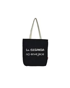 Econanos Hellobags2019 torba plażowa, 38 cm, czarna (negro) - Torebki damskie - miniaturka - grafika 1