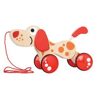 Hape Piesek na sznurku - Zabawki interaktywne dla dzieci - miniaturka - grafika 1