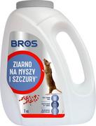 Zwalczanie i odstraszanie szkodników - Bros Ziarno Trutka na myszy i szczury 1 kg - miniaturka - grafika 1