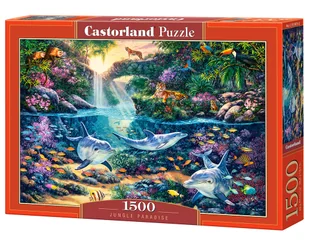 Castorland Puzzle Jungle Paradise 1500 - Puzzle - miniaturka - grafika 1