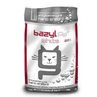 Żwirek dla kotów - Bazyl Bazyl Ag+ White 20L - miniaturka - grafika 1