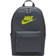 Plecaki - Nike Heritage-2.0 plecak, Iron Grey/Iron Grey/Cyber, jeden rozmiar - miniaturka - grafika 1