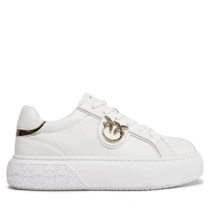 Sneakersy Pinko Yoko 01 SS0003 P014 Biały - Sneakersy damskie - miniaturka - grafika 1