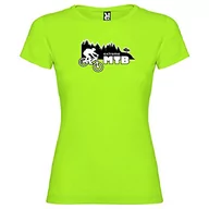 Koszulki sportowe damskie - kruskis 11502280 x lk109 koszulka, damska, pistacja, XL - miniaturka - grafika 1