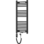 Grzejniki łazienkowe - Mexen Mars grzejnik elektryczny 900 x 400 mm, 300 W, czarny - W110-0900-400-2300-70 - miniaturka - grafika 1