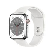 Smartwatch - Apple Watch Series 8 GPS+Cellular 41mm MNJ53CS/A Biały - miniaturka - grafika 1