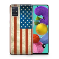 Etui i futerały do telefonów - Etui na telefon komórkowy Pokrowiec ochronny na Samsung Galaxy S20 Ultra Etui Pokrowiec Torba Zderzak Etui TPU, Model: Samsung Galaxy S20 Ultra, Wybierz wzór: Flaga USA - miniaturka - grafika 1