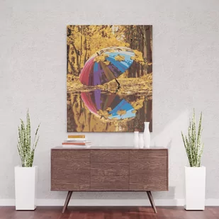 Jesień W Parku - Malowanie Po Numerach 50X40 Cm - Malowanie po numerach - miniaturka - grafika 1