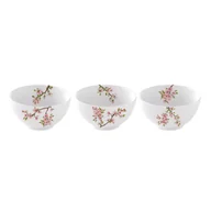 Miski i półmiski - Nuova Cer R2S Zestaw 3 miseczek z porcelany R2S Sakura 1084 SAKU - miniaturka - grafika 1