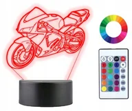 Lampy stojące - Lampka Nocna 3D Led Motocykl Honda Cbr Grawer - miniaturka - grafika 1