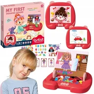 Zabawki interaktywne dla dzieci - Tablica Magnetyczna Edukacyjna Ścieralna Akcesoria - miniaturka - grafika 1