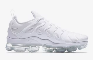 Buty sportowe męskie - Nike Vapor Air Max Plus 'Triple White' 924453 100 size 7.5 - 924453_100 - grafika 1