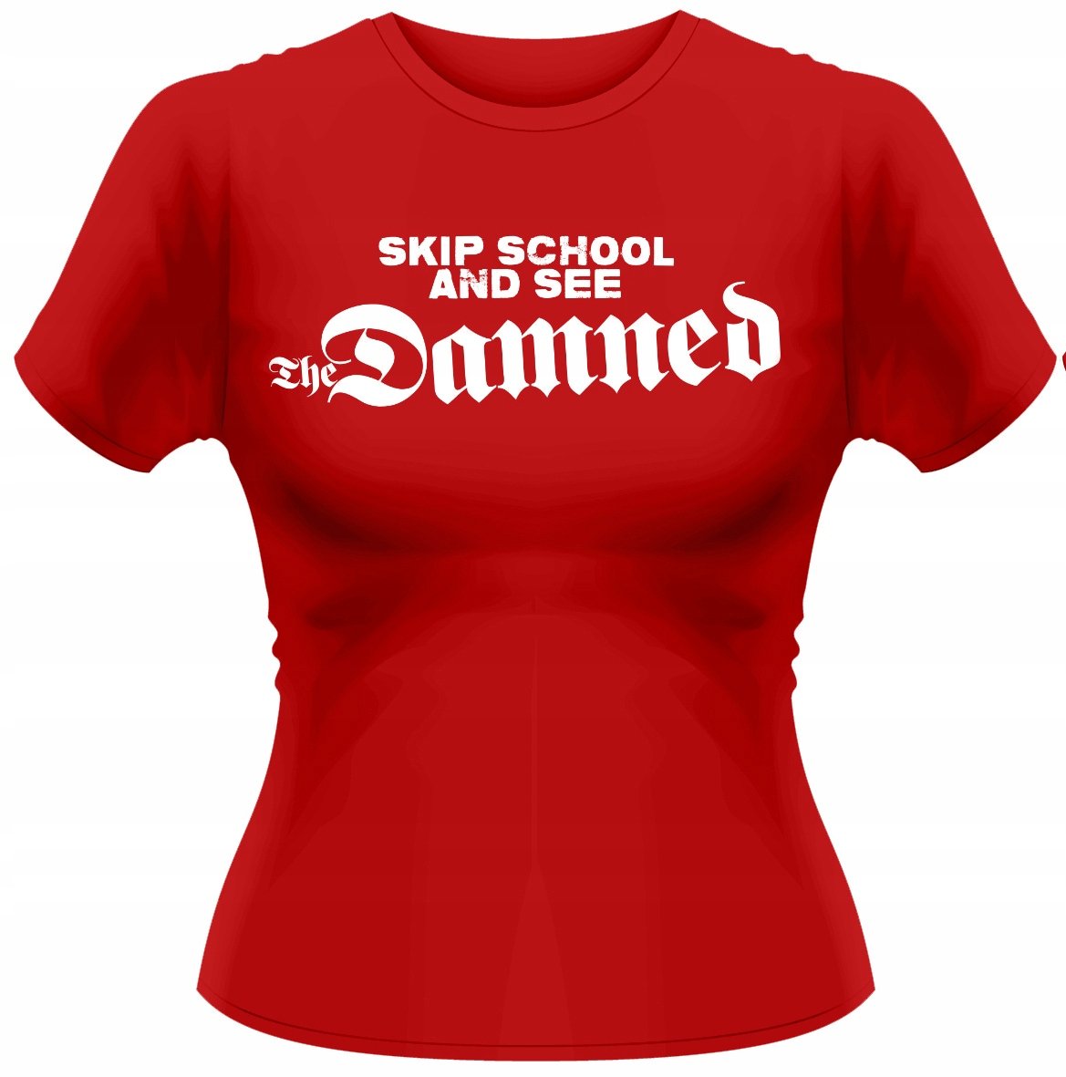 oryg. bluzka damska The Damned- Skip School roz XL
