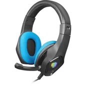 Słuchawki - FURY Phantom Czarno-niebieski - miniaturka - grafika 1