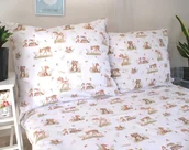 Pościel dla dzieci - Komplet pościeli bawełnianej dla dziecka 100x160 cm -Milutkie - miniaturka - grafika 1