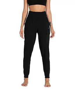 PUMA Damskie spodnie Studio Yogini Jogger, czarne, XL - Spodnie rowerowe - miniaturka - grafika 1
