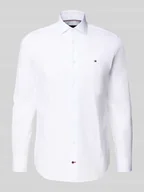 Koszule męskie - Koszula biznesowa o kroju slim fit z listwą guzikową - miniaturka - grafika 1