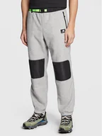 Spodnie sportowe męskie - New Balance Spodnie dresowe All Terrain Spinnex MP23509 Szary Relaxed Fit - miniaturka - grafika 1