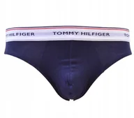 Majtki męskie - TOMMY HILFIGER MAJTKI MĘSKIE GRANATOWE SLIPY S JSK - miniaturka - grafika 1