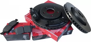 Klocki oraz przednie tarcze hamulcowe 350mm H.D. brake BREMBO Dodge Durango 2011- - Tarcze hamulcowe - miniaturka - grafika 2