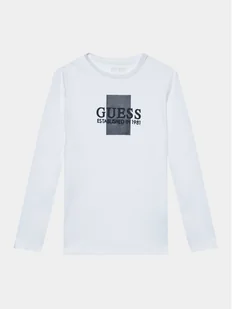 Guess Bluzka L3BI10 I3Z14 Biały Regular Fit - Bluzki damskie - miniaturka - grafika 1