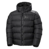 Kurtki męskie - Męska Kurtka zimowa pikowana HELLY HANSEN ACTIVE PUFFY JACKET 53523_990 – Czarny - miniaturka - grafika 1